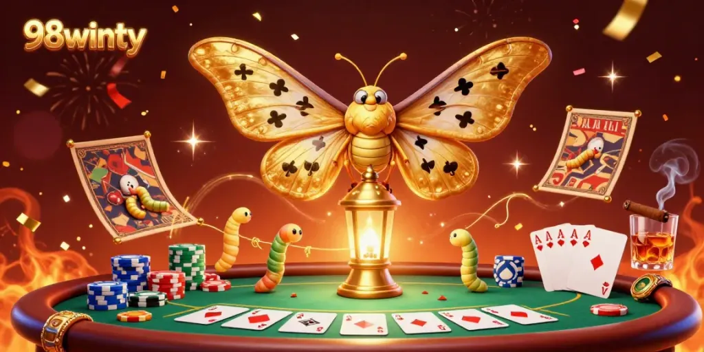 Engage in thrilling action at 98winty with vibrant casino elements and dynamic 3D characters.