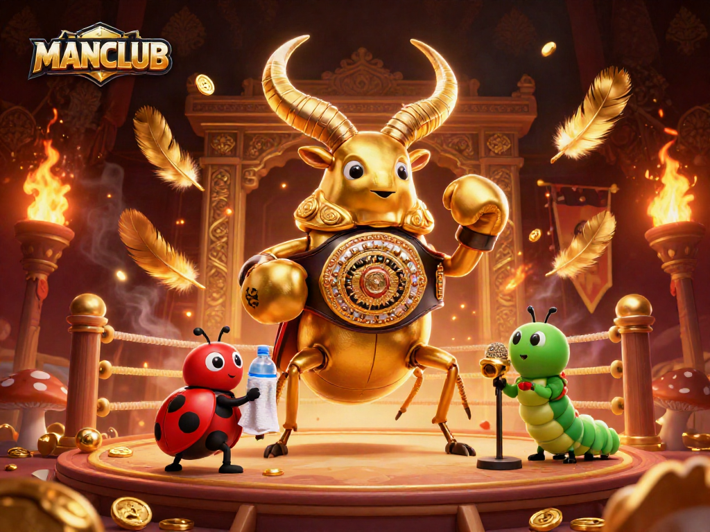 Engage with MANCLUB's thrilling casino action featuring vibrant characters and dynamic gambling elements.