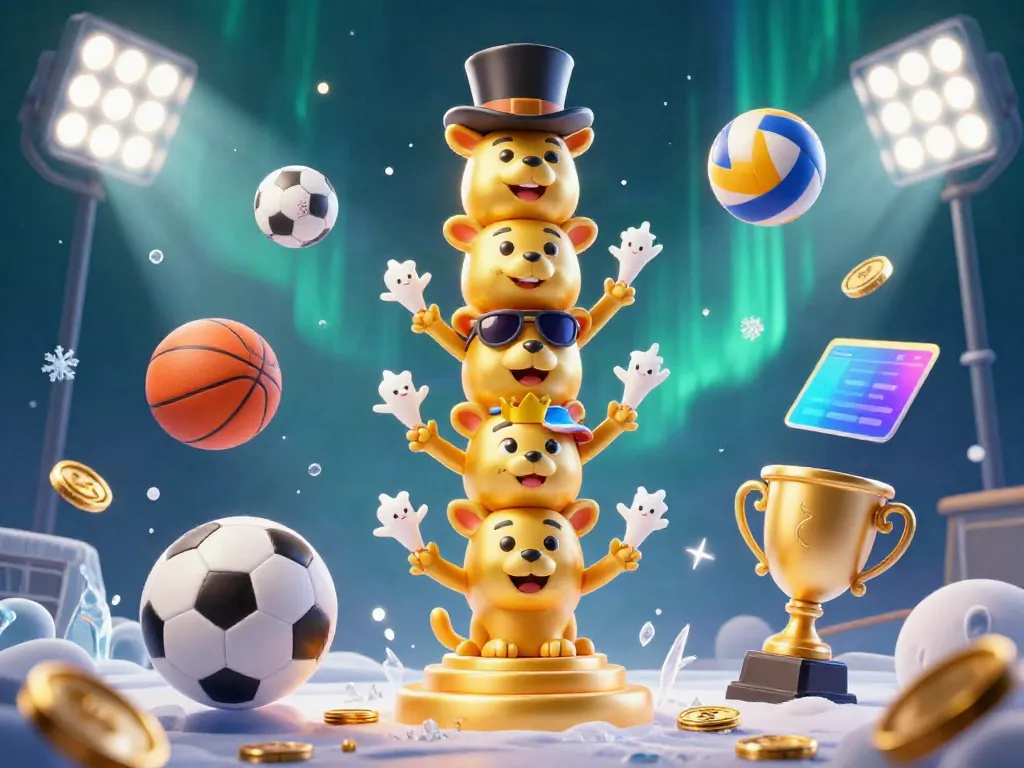 Join the excitement at hitclub with vibrant sports elements and a magical totem scene full of dynamic energy.