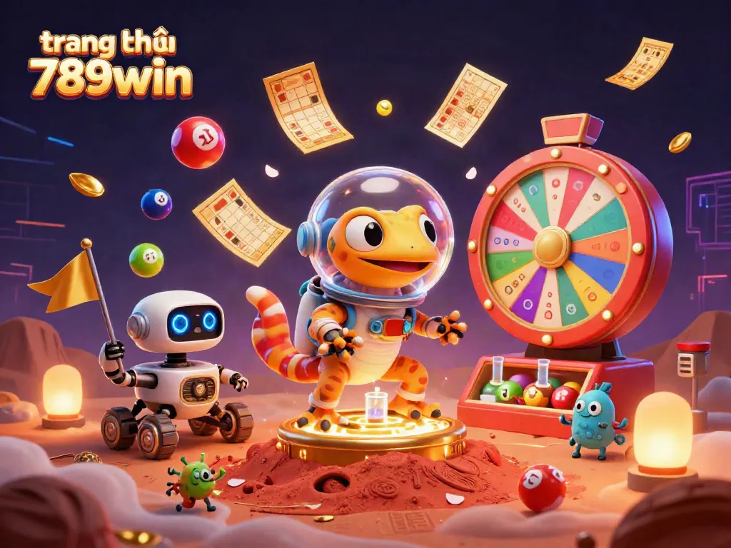 Engage with the vibrant world of trang chủ 789win as a Martian gecko uncovers a golden casino.
