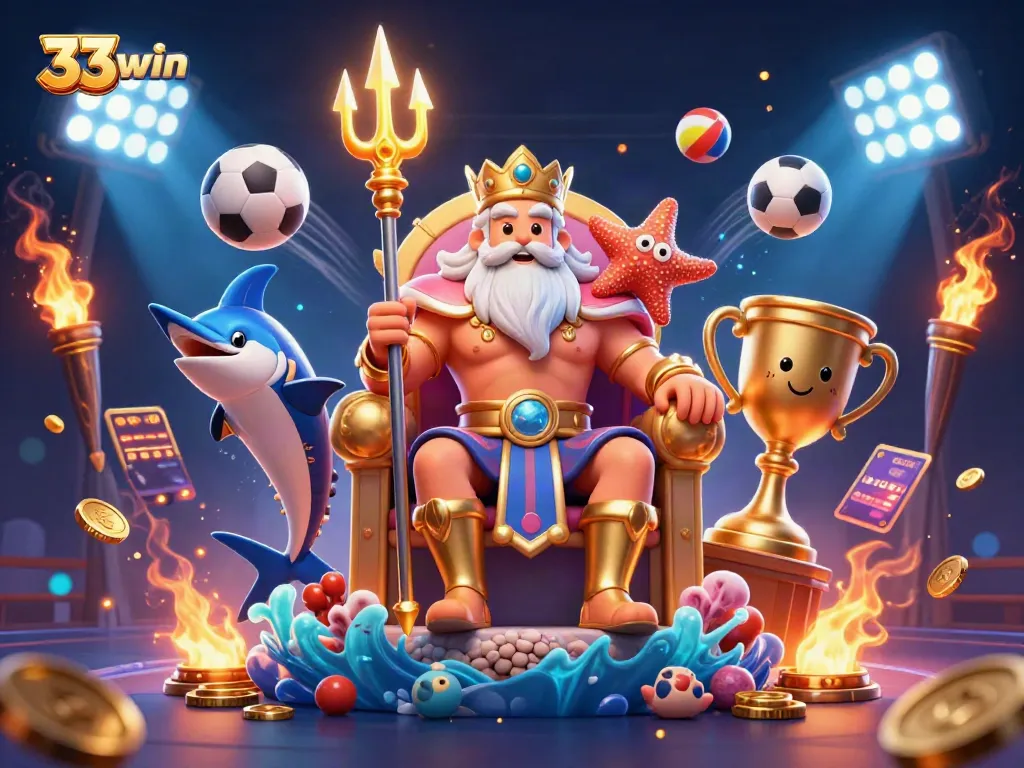 Experience thrilling gameplay at 33win with dynamic sports action and vibrant casino elements.