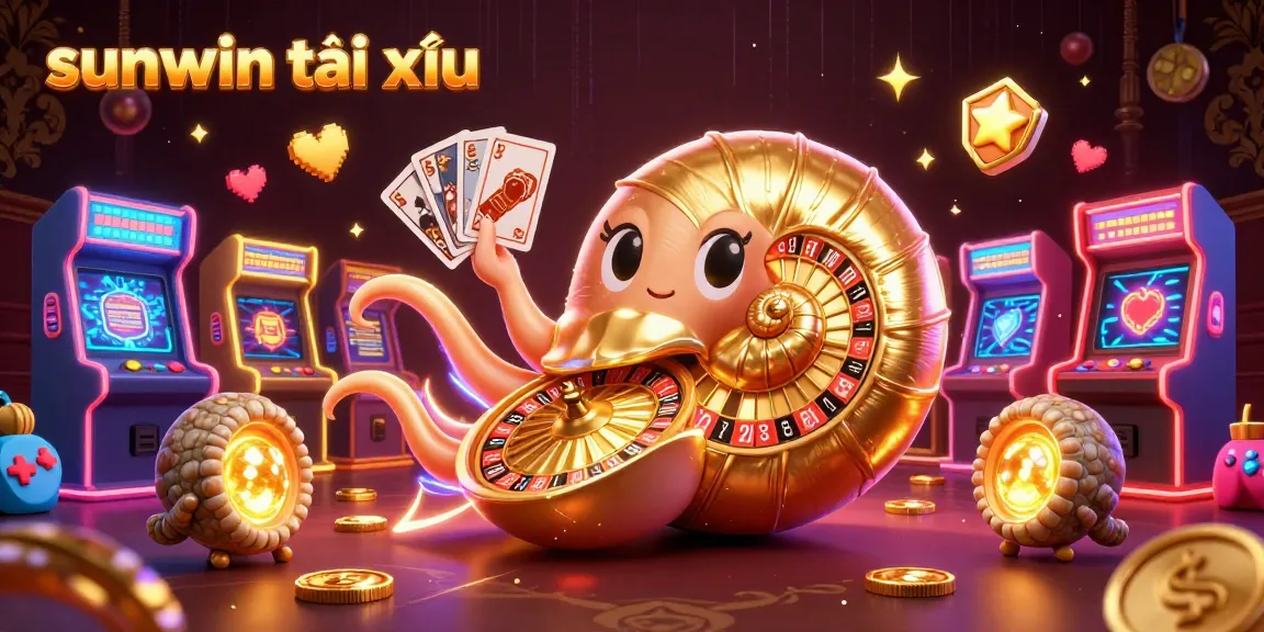 Engage with sunwin tài xỉu through a vibrant 3D digital casino scene full of excitement.